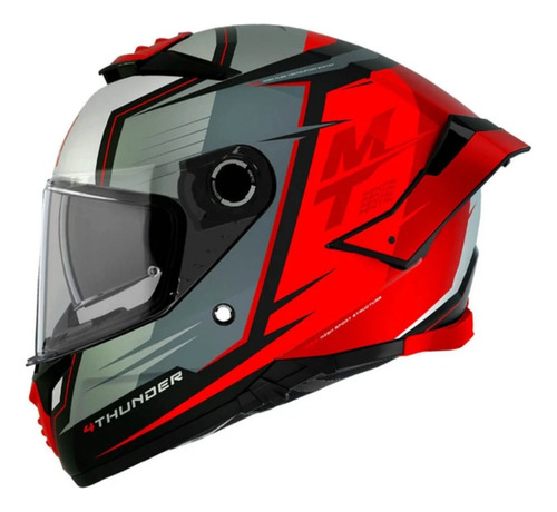 Casco Moto Mt Thunder 4 Pental Exeo Doble Visor Integral