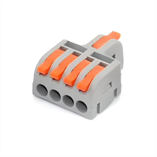 Conector Eléctrico Rápido, 1 Entrada, 4 Salidas, 32a (5 Pcs)