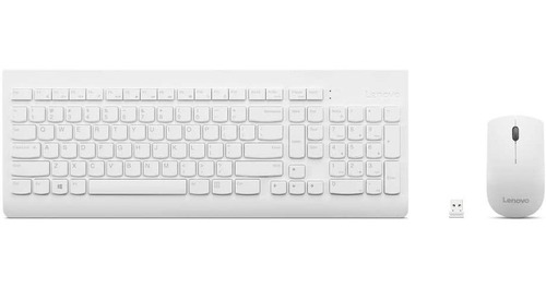 Mouse Lenovo, Con Teclado/inalambrico/1200 Dpi/blanco