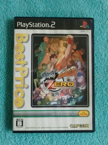 Juegos Ps2 Street Fighter Zero Collection Original Japones