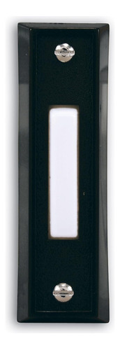 Pulsador Con Cable Heath Zenith Sl-664-02, Acabado Negro Con