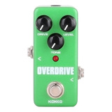 Guitarra Bajo Mini Efectos Pedal Over Drive Overdrive