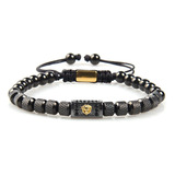 Pulsera Brazalete Leon Zirconia Gold Lujo Premium Goldmaia