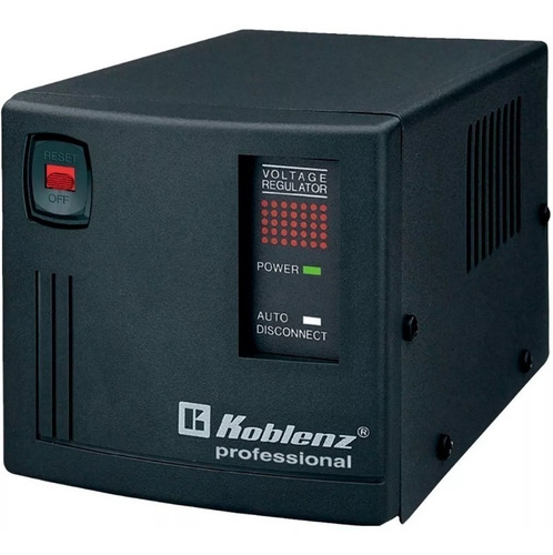 Regulador Koblenz 2500va 2000 Watts 6 Contactos Pc Lap Metal