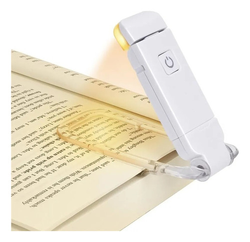 Lampara Lectura Luz Led Recargable Usb De 3 Modos