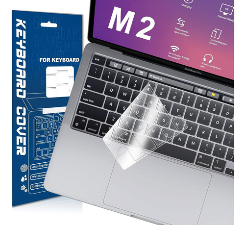 Protector De Teclado Transparente Para Macbook Pro 13   M2