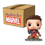 Mystery Box Funko Pop Iron Man  + 3 Funko Pop! Random Marvel