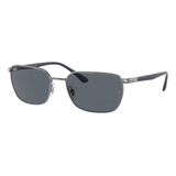 Gafas De Sol Rectangulares Ray-ban Rb3684, 58 Mm