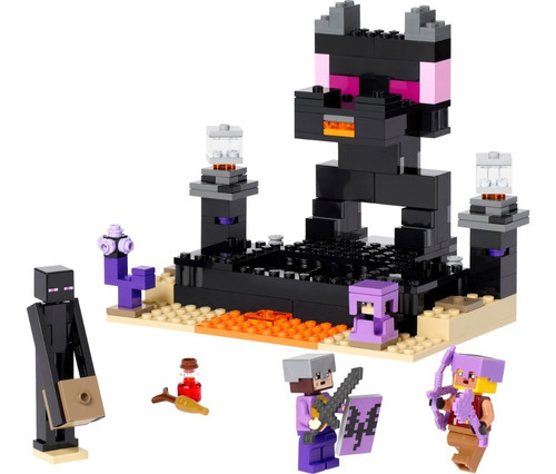 Lego Minecraft A Arena Do End 21242 - 252 Peças