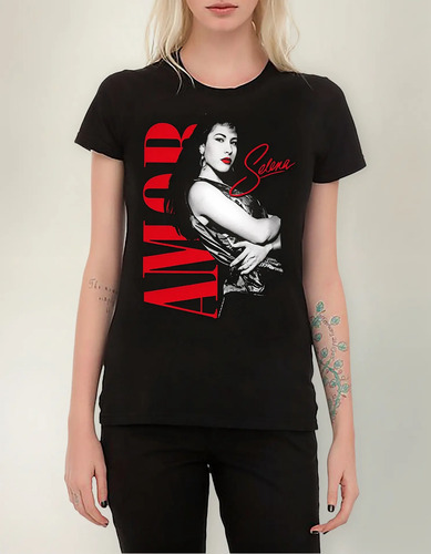 Playera Dama Selena Quintanilla Texmex Pop Mod D