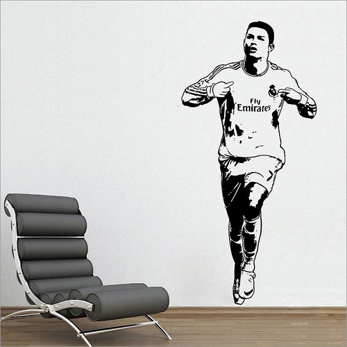 Vinilo Decorativo Autoadhesivo - Cristiano Ronaldo 55x111 Cm