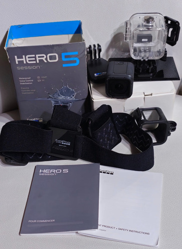 Cámara Gopro Hero5 Session 4k, Con Caja Y Accesorios.