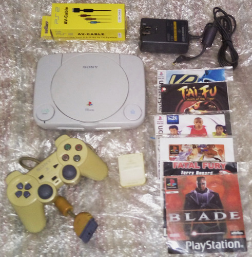 Playstation 1 Slim, Psone + Controle Original, Ps1 Baby