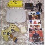 Playstation 1 Slim, Psone + Controle Original, Ps1 Baby