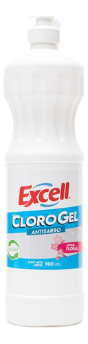 Cloro Gel Antisarro Aroma Floral 900ml Excell