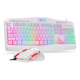 Combo De Teclado Y Mouse Para Gaming Con Cable S101 Rgb