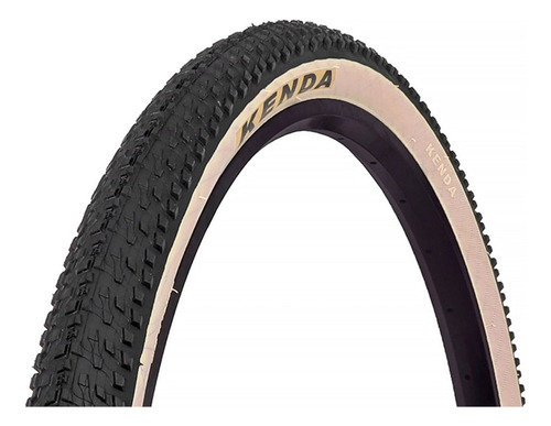 Pneu Aro 29 X 2.10 Kenda K1153 Mtb 29x2.10 Com Faixa Bege Cor Preto E Bege