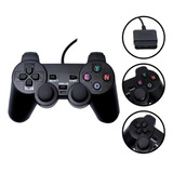 Controle Para Ps2 Cor Preto