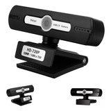 Câmera Computador Webcam Full Hd Com Microfone Usb Barata