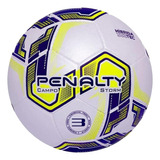 Bola Futebol De Campo Sub 11 Penalty Storm Duotec N3 X Cor Branco/roxo/amarelo