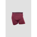 Boxer Basico Hombre Pato Pampa Liso Bordo