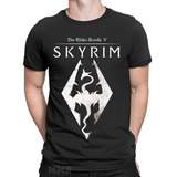 Camiseta Skyrim Winterhold College Elder Jogo Game Geek