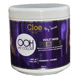 Mascara Cloe Intensificadora Color Violet Ice Blonde 500 Gr 