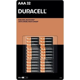 Duracell Pilas Aaa Baterias Alcalinas Paquete X 32 Unidades 