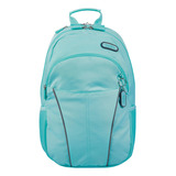 Mochila Mujer Totto Porta Notebook Cambri Azul Limpet Shell