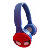 Audífonos Diadema Spiderman Inhalambrico Bluetooth Recargabl