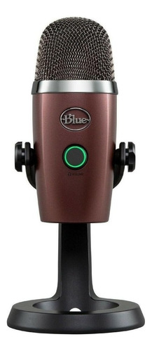 Micrófono Blue Yeti Nano Condensador Omnidireccional Color Red Onyx