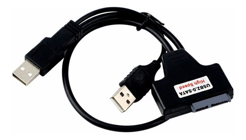 Cable Convertidor Sata A Usb 2.0 Para Unidad Dvd De Portatil