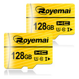 Tarjeta De Memoria 2pcs Memoria Sd 128gb Royemai Tf Card