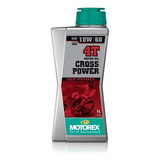 Motorex Aceite 4t Cross Power 10w60 1l 100% Sintetico En Fas