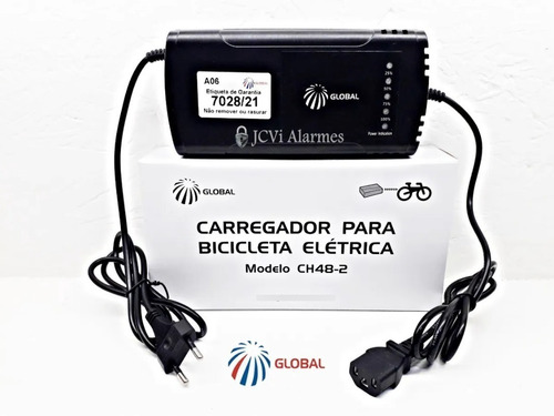Kit Bateria Carregador 48v Bike Elétrica 12v 10ah Deep Cycle