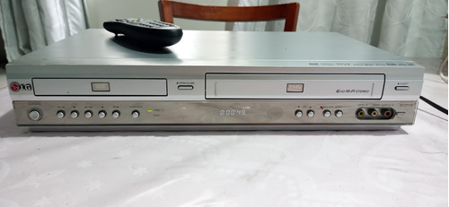 Combo LG Dc-884b Dvd + Video Cassete 6 Cabeças Hi-fi Stereo 