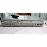 Combo LG Dc-884b Dvd + Video Cassete 6 Cabeças Hi-fi Stereo 