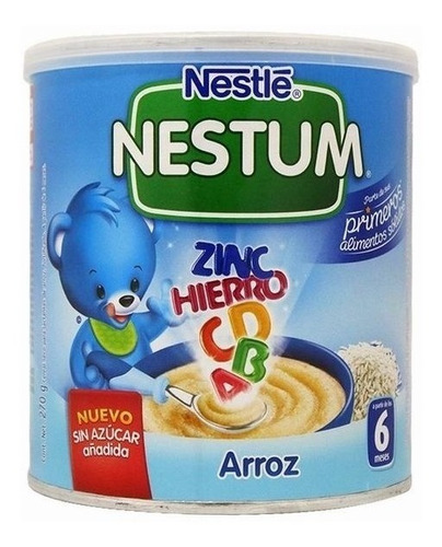 Nestum · Cereal Etapa 1 Arroz Sin Azúcar