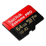 Cartao Memoria Sdxc Extreme Pro 200mb/s 64gb Video Ultrahd