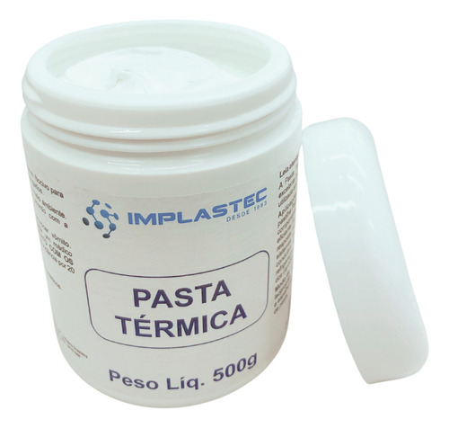 Pasta Térmica - Pote 500g - Implastec