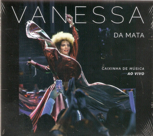 Cd Vanessa Da Mata Caixinha De Música Ao Vivo, Novo