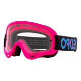 Goggles Motox/enduro Oakley O-frame Clear Rosa 0oo7029702973