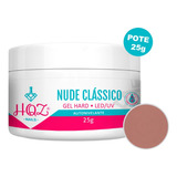 Gel Hard De Unha Nude Classico 25g - Hqz
