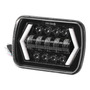 Faro Led  55w De 7x6 Adaptables, Jeep Cherokee Wrangler  Jeep Wrangler