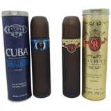 Perfume Cuba Shadow Masculino + Cuba Royal Importados 100 Ml