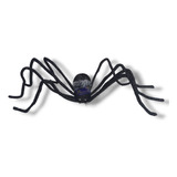 Enfeite Aranha Gigante C/ Led Halloween C/01 Unid