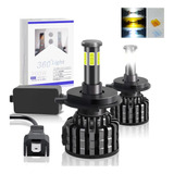 Kit De Focos Led 6 Cara Luz H4 H7 H11/h8/h9 9005 9006 Canbus