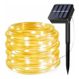 Chinety Solar String Lights Outdoor Rope Lights 100 Led 8 Mo