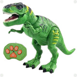 Dinossauro Com Controle Remoto Brinquedo Grande Solta Fumaça