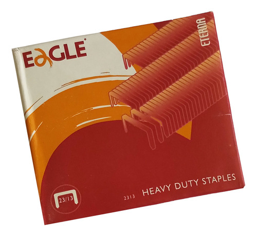 Grapas De Uso Pesado Eagle 1/2, 2313 P/120 Hjs Color Metalico